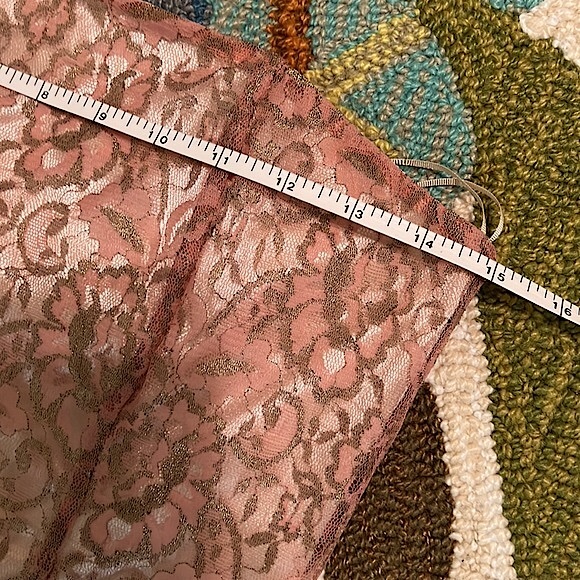 Express Floral Lace Bustier Top Size Medium - Picture 3 of 4